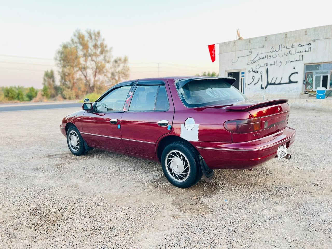كيا سيفية للبيع 
  كير اوتماتيك 
موديل 1994
   رقم بغداد مشروع وطني 
سنوية وهزة جديد 
   كهربائيات كله شغاله 
صدر أمامي وخلفي جديد 
    تخم تاير جديد 
صبغ حزام فقط جمالية 
قمارة وتكم بلادي 
مكفولة من ضربة وكص 
مكينة مفتوح مو مسكر 
سيارة نضيفة ومتعوب عليه 
السعر
36 بيه مجال 
***********
مكاني بابل شوملي
