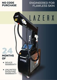 جهاز ليزر • كفالة سنتين • يناسب كل البشرات