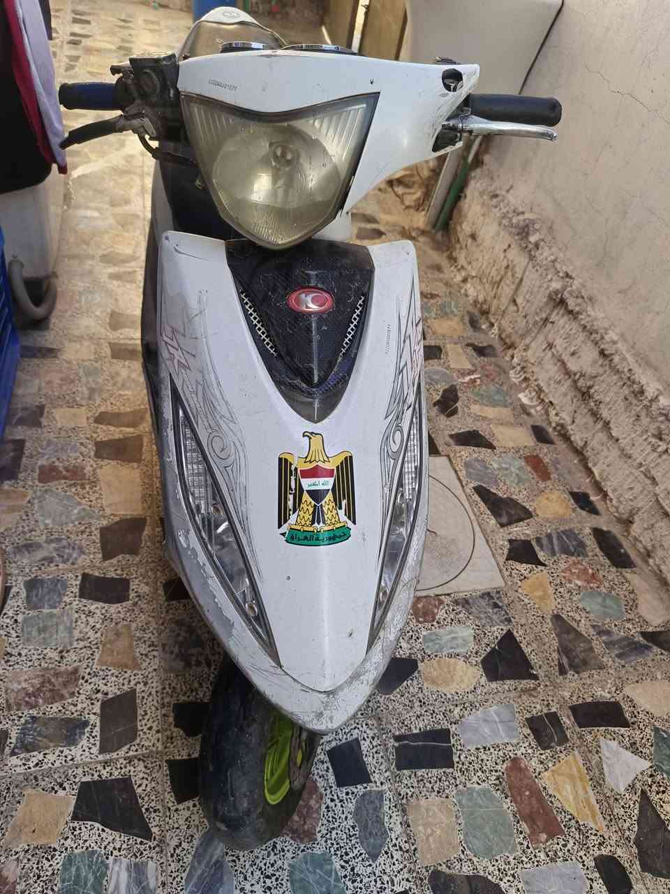 السلام عليكم شباب دراجه كامنكو  طافيه كوم حديد بغداد الشماعيه 150قفل ***********
