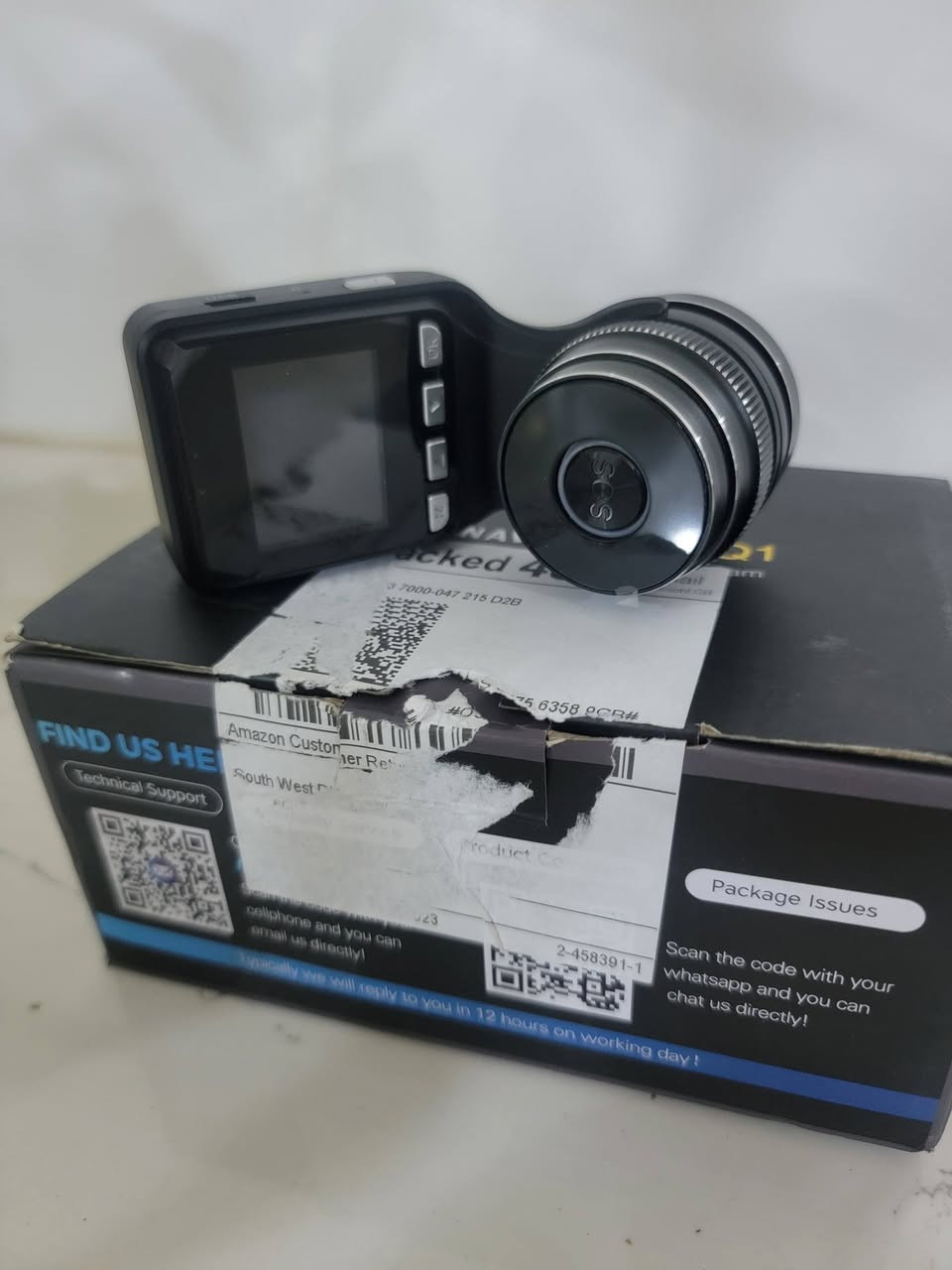 السلام عليكم اخوان داش كام للبيع ٢كي جديد غيرمستخدم بس ماجاي ملحقات ويا ١٣ الف مع توصيل شرط شغال


**إذا كنت صاحب هذا الإعلان وتريد حذفه لأي سبب، رجاءا أرسل رسالة إلى الدعم الفني**