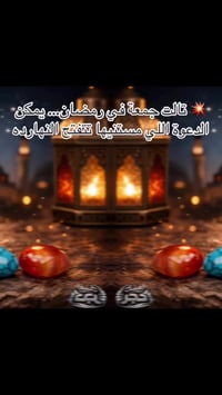 تالت جمعة • حجر طبيعي • سبحة