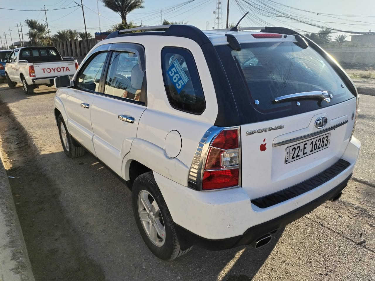 السلام عليكم كيا سبورتج 2009 رقم شمالي
دولي جديد هزه وسنويه جديده

  بدون اي ضرر أو تبديل أو دواخل كلين

فتحه سقف كهربائيه گير مكينه مكفولات مكينه 2000 دوش المرغوب لا تنقيص ولا تبخير

 تتدفئه تبريد شغال تبريد ثلج ❄️ داخل بيجي المرغوب شاشه حديثه وكامره دواره ABS  بلادي

 تخم تايرات جديد جوها  صدر امامي خلفي جديد سياره جاهزه

سنويه بأسمي ودفتر بانزين بيها والفحص مرفوق بالمنشور
السعر ١٣٢$

الاتصال *********** مكان السياره كركوك الحويجه
