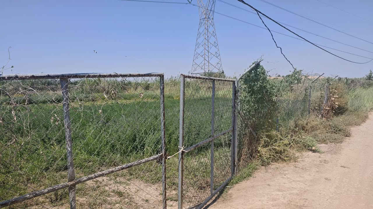 دونم زراعي سند ٢٥
دونم زراعي سند 25 (حق التصرف) للبيع في منطقة الرضوانية الشرقية يبعد عن جسر معمل زينب 8 دقائق بالسيارة
الدونم مسيج بي ارسي وواصل اله كهرباء وماء اسالة اضافة الى كونه مطل على الري (البزل) والقطعة ثاني قطعة عن الركن 
موقعها https://goo.gl/maps/XxtfyB3BF9WU1uo78
للاستفسار ***********
