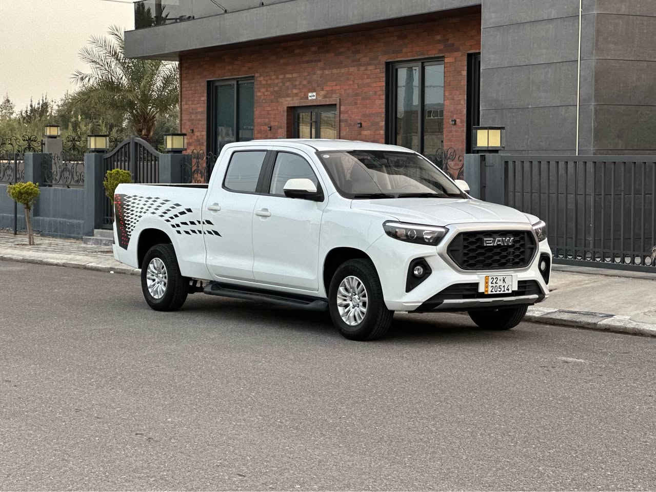 BAW pickup 2023 Large
بیکاب باو مودیل 2023 مکفولە کفالە عامە گیر عادی محرک 20 سیارە دبل قمارە کبیرە مثل فورد اف150 شاشە کبیرە کامیرا و حساس و کشنات جلد محرک یابانی رقم اربیل و باسمی ماشیە 20 الف کیلومتر
 موجودە من اربیل *********** واتساب
پیکەب باو مۆدێل 2023 سپی گێڕ عادی 
فول مواسەفات مکینە 20 گیر عادی دبل قمارە لارج شاشە گەورە کامیرا حساس کوشن جلد گێچ الکترونی تحکم ستیرن مکینە یابانیە
گێڕ تەبرید مەکینە سبوغ لێدراو هەمووی بەشەرت
رەقەم هەولێرە و بەناوی خۆمە هەموو شتی تازەیە
تەنیا 20 هەزار کیلومتر رویشتووە
سعری 138 وەرەقە و مجال
*********** واتساب أربيل, العراق
