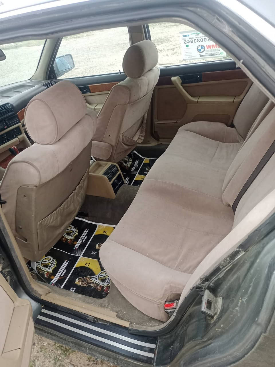 السلام عليكم  735اصل كير مكينه جدد تبريد شغال حداديه جديده تخم تأير جديد باتري جديد صبغ عام للجماليه سياره حلوه ونضيفه رقم قادسيه انكليزي تحويل مباشر  السعر 38وبيه مجال مكان السياره بغداد  والاتصال على رقم  ***********
