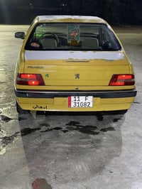 سيارة بيجو اكد 2016 سيارة بيها ضربة جاملغ خلفي الورة الراكب الباقي كام...