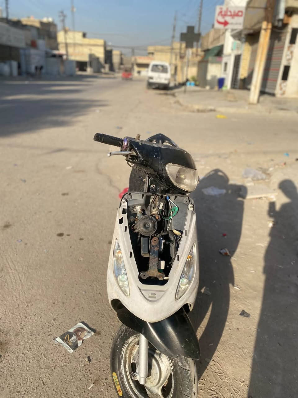 السلامً عليكم
ماكس منغولي للبيع دراجه جاهزه نكره سلف كهربائيات كامله فقط يحتاجلها كفرات الدراجه شلعه ومعدل قويه حيل تايرات جدد زوج جلاتين يعني الدراجه ما ناقصها غير بَـس الكفرات وذا تريد شداها بَـس بجم المهم تواصل خاص مكاني بغداد البياع التراث


**إذا كنت صاحب هذا الإعلان وتريد حذفه لأي سبب، رجاءا أرسل رسالة إلى الدعم الفني**