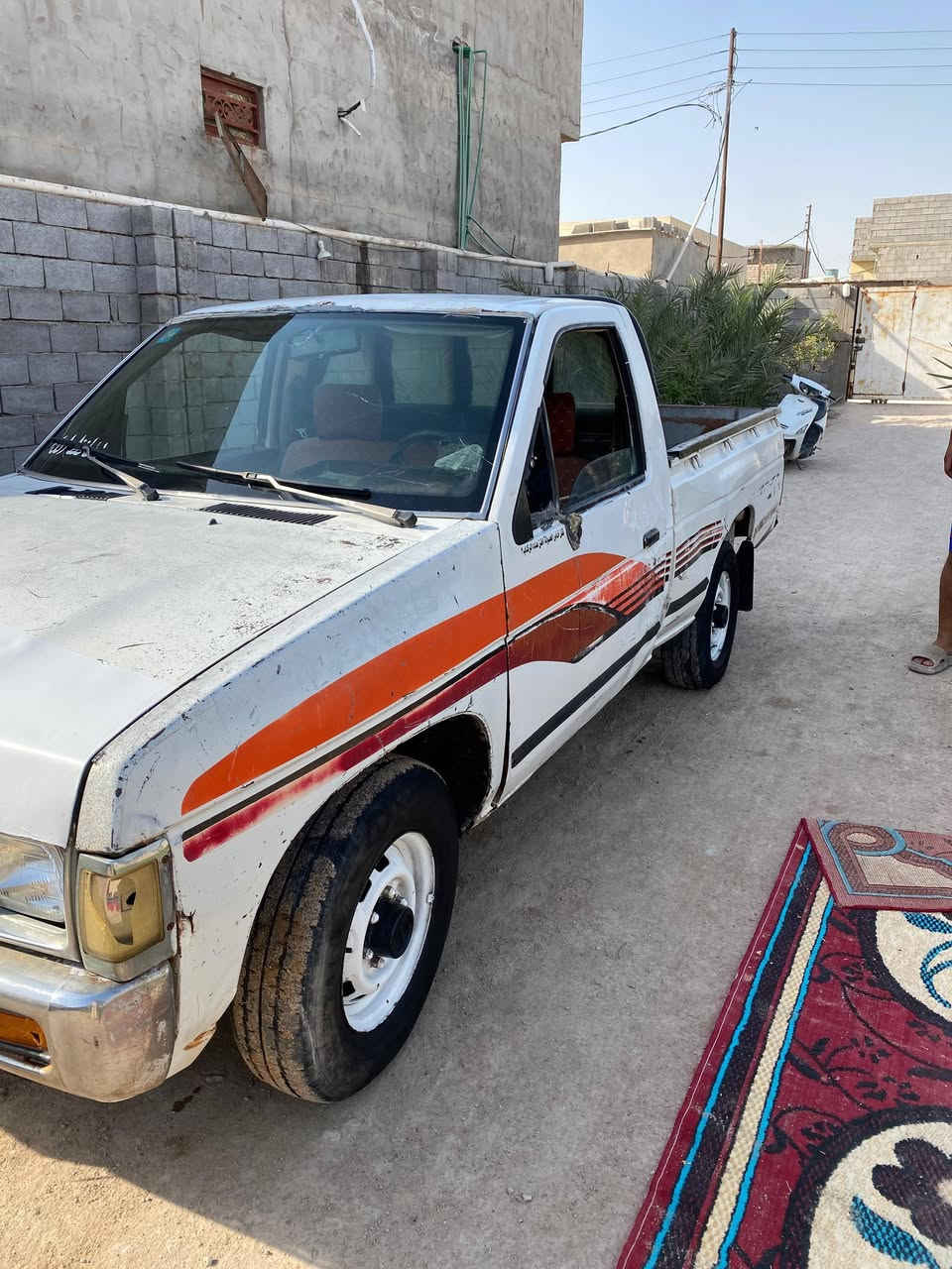 سلام عليكم نيسان تك للبيع مديل 92 سنويه 29 مكينه كير خير من الله سعر 40 بيه مجال مكان البصرة الزبير رقم***********
