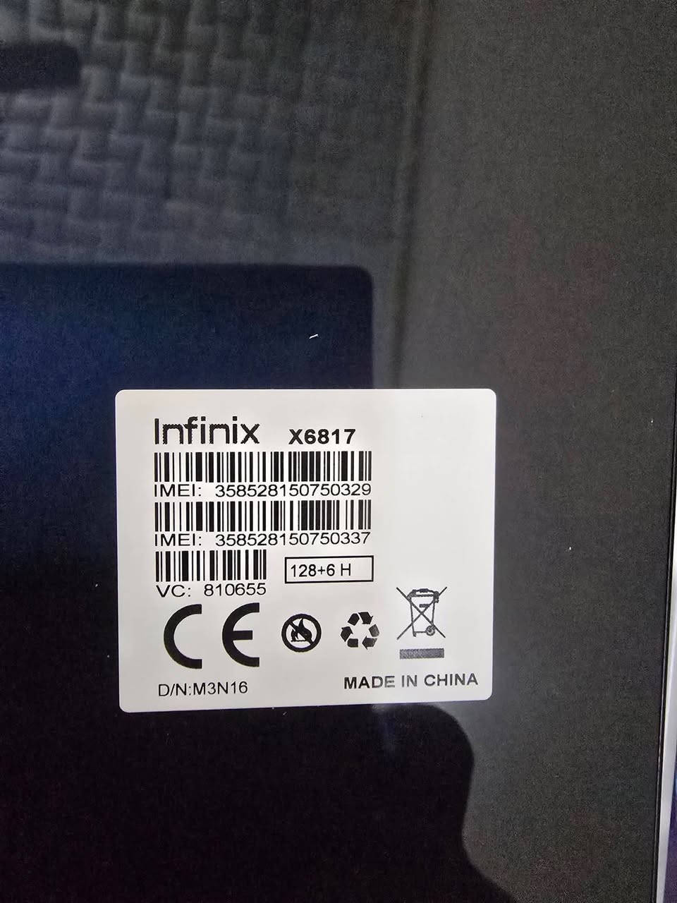 موبايل جديد غير مستخدم.اصلي
انفنكس هوت 12 ذاكرته 128 كيكا


**إذا كنت صاحب هذا الإعلان وتريد حذفه لأي سبب، رجاءا أرسل رسالة إلى الدعم الفني**