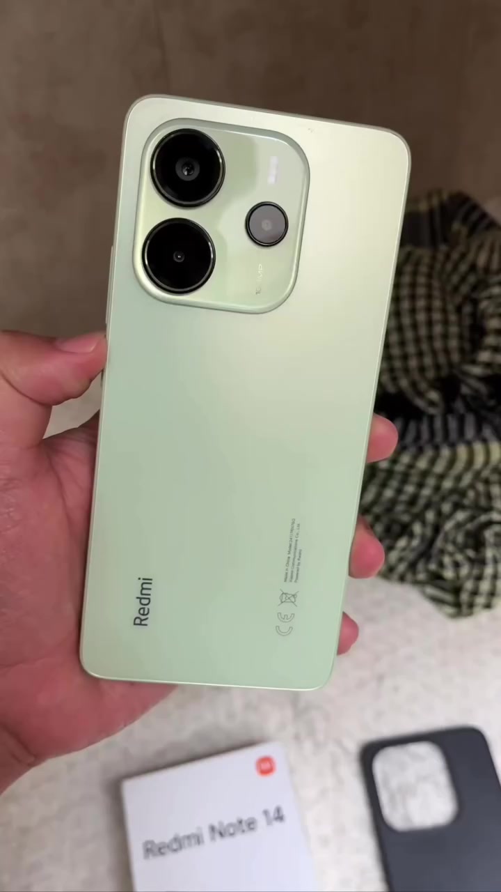 ريدمي نوت 14 
256 عشوائي 8 + 4 كامرة 108 ميكابكسل
200 الف مكاني نجف


**إذا كنت صاحب هذا الإعلان وتريد حذفه لأي سبب، رجاءا أرسل رسالة إلى الدعم الفني**