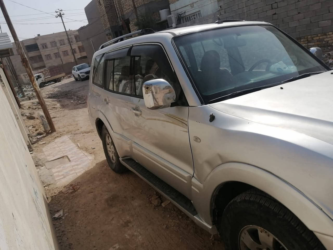 #لا_تواعد_جذب_ولاتكسر_بالسعر 
#رحمه #للعباس لا تواعد جذب كتلكم عندي مرررررررررررريض 
السلام عليكم تمت اعادة النشر بسبب الوعود الكاذبه
ابيع ع #عطلها الله شاهد متوازي ع بيعتها عندي مريض

باجيرو 2003 مكفوله من كلشي عدا اكو طخة بالجاملغ الخلفي  ع وضعها لامعجنه ولا مصبوغه مبينه بالصور
دوشمة جديده
مكينه #كايمه بيها #كرنك
كير مكفول
محرك 3000
كهربايات كله شغاله
تحكم ستيرن
حداديتها وسط
مكفوله من صبغ والضربه عدا المذكور والدعاميه للجماليه الله شاهد
تبريد 3 قطع خير من الله
سياره رقم انكليزي وبأسمي مداور ثاني يوم
مكان السياره ديوانية 
للاتصال ع ***********
