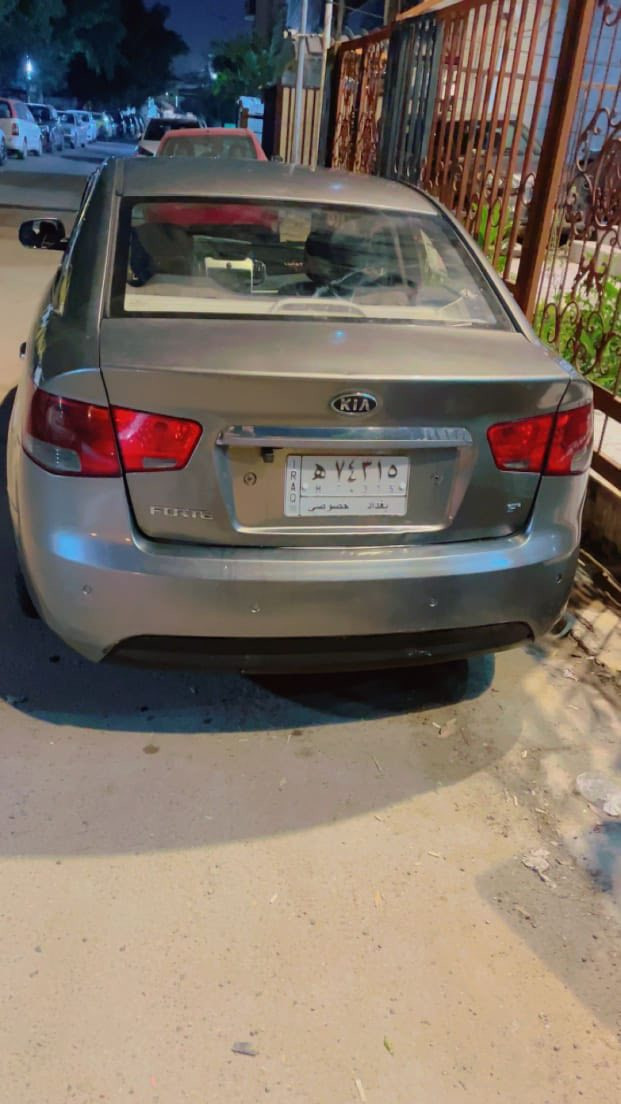 ‏سلام عليكم كيا سيراتو 2010 وارد خليجي مصبوغ السيارة حزام الجمالية السعر 85وب مجال رقم الهاتف  ***********مكان بغداد الوزيرية
