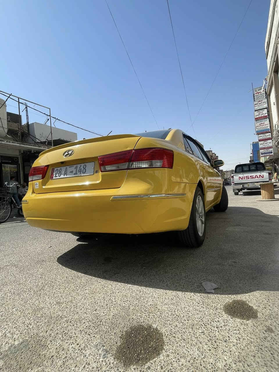 يالله السلام عليكم للبيع سوناتا موديل 2009 خليجي كفاله بيها بارد شي بصيط بالبنيد وشويه من الجاملغ رقم نجف مصفره هيئه وغرامات سنويه ل 30 سعرها 105 وبيها مجال حداديه كير مكينا مكفولات خطها رميثه نجف حجم المحرك 2400 تبريد ثلج لاتنقص ولا تبخر السياره خير من الله ***********
