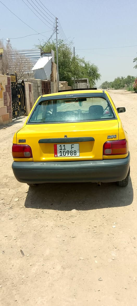 سلام عليكم سايبه موديل 11 مصفره هيها غرامه رقم نكليزي تحويل ثاني يوم سعر 23 بيه مجال *********** ما متوجد ع فيس البكان بغداد تقاطع نهروان قريه 10 
خابر وفهمك بيه سياره
