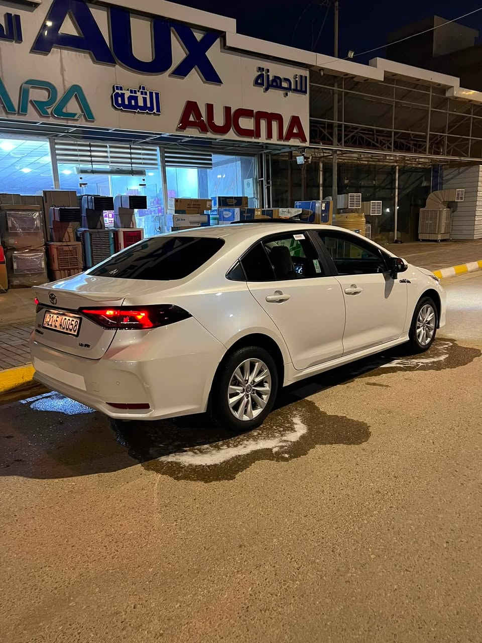 سلام عليكم
كورلا 24 ساز رقم سليمانيه ماشيه 90 سونار مرفق بلصور لسياره خير من الله سعر 170 لالستفسار ***********
