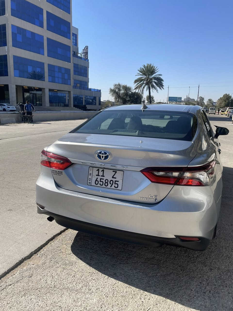 السلام عليكم
للبيع كامري 2023 LE هايبرد
صور الحادث مرفقة بالمنشور
ماشية 54 مايل سيارة جديدة
السعر 190 قابل للتفاوض 
***********
