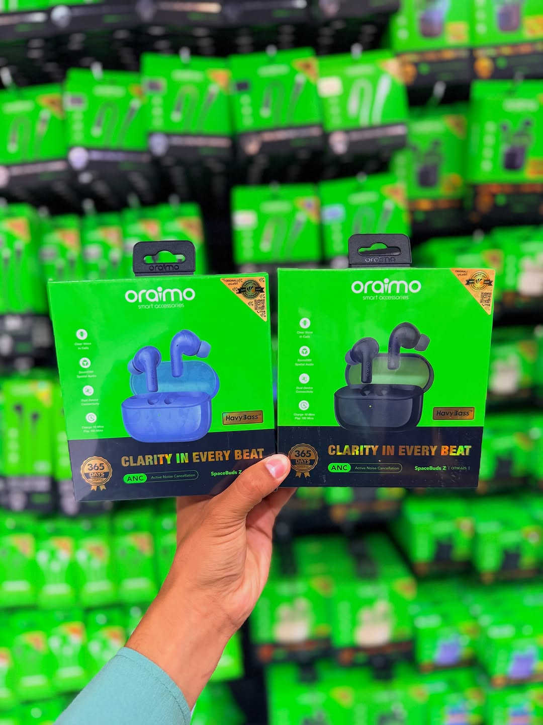 منتجات oraimo من عين الفهد 🐆✅
جمله فقط ⚠️🛒


**إذا كنت صاحب هذا الإعلان وتريد حذفه لأي سبب، رجاءا أرسل رسالة إلى الدعم الفني**