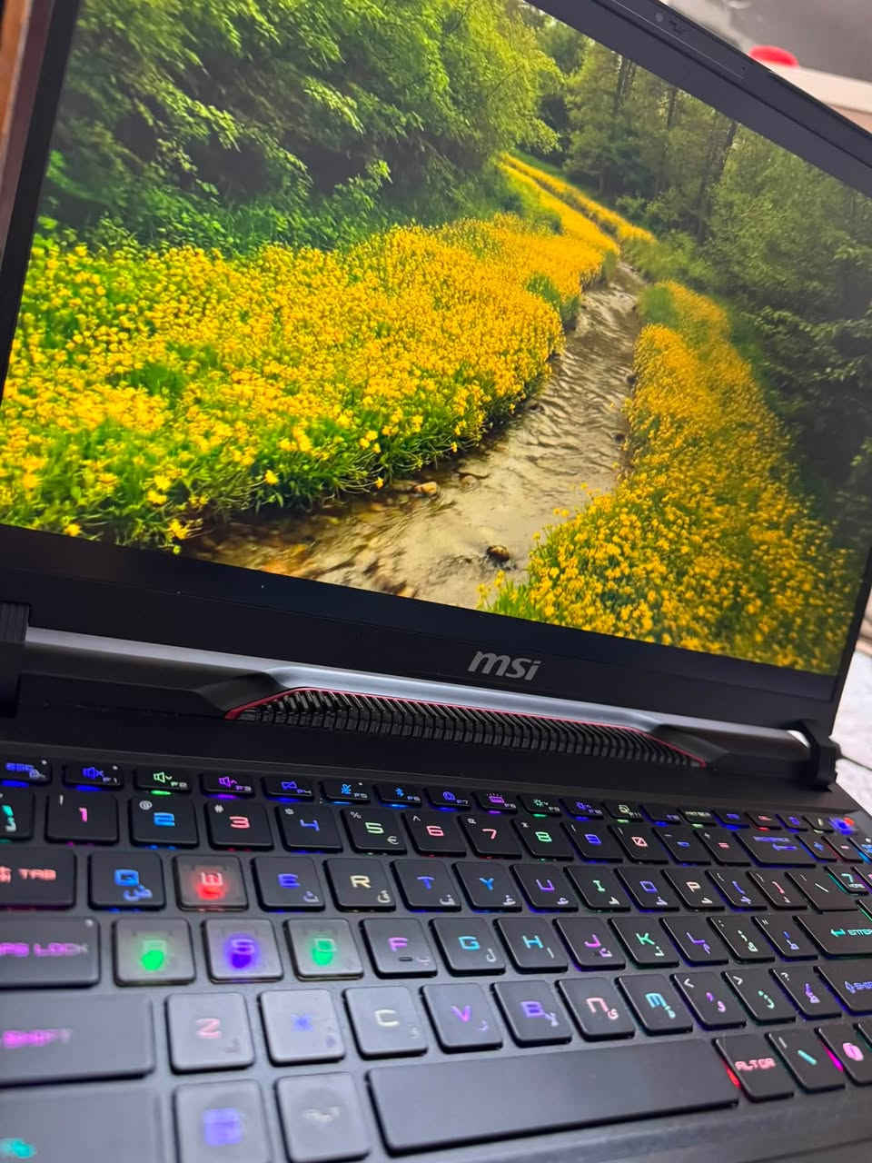 Msi
كارت شاشة ٤٠٧٠ 
رامات ٣٢
معالجI9 جيل 14 
نظافة ٩٨٪؜ 
مستخدمة استخدام بسيط 
للبيع او المراوس ب لابتوب من شركة ابل عارضها 1850000

***********
