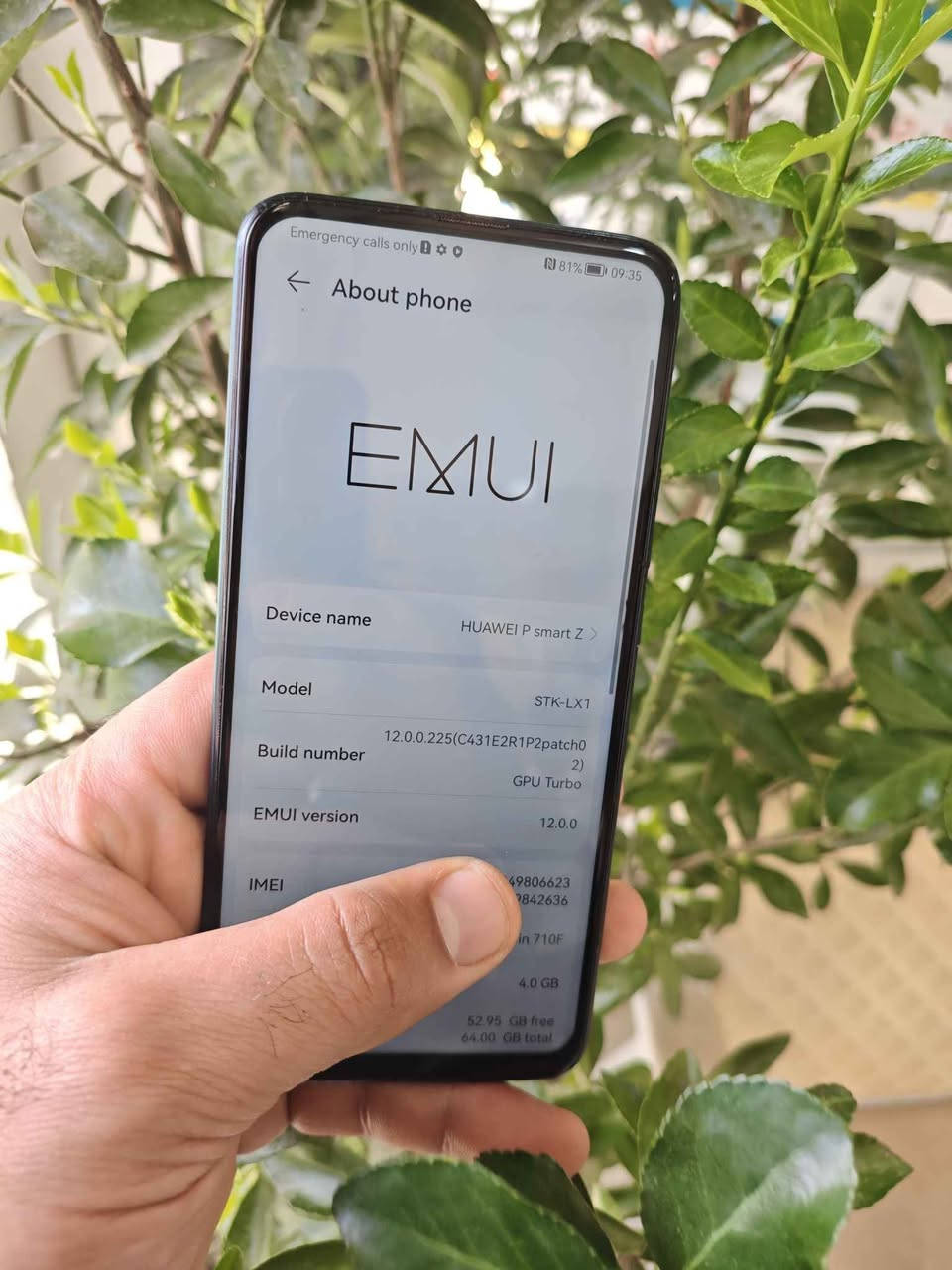 HUAWEI P Smart Z 

دەستی دووی زۆر خاوێن  ڕامی 4 و زاکیرە 64  ♦

نرخی 95 هەزار 

***********
***********
ناونیشان قەڵادزێ بشدار, السليمانية
