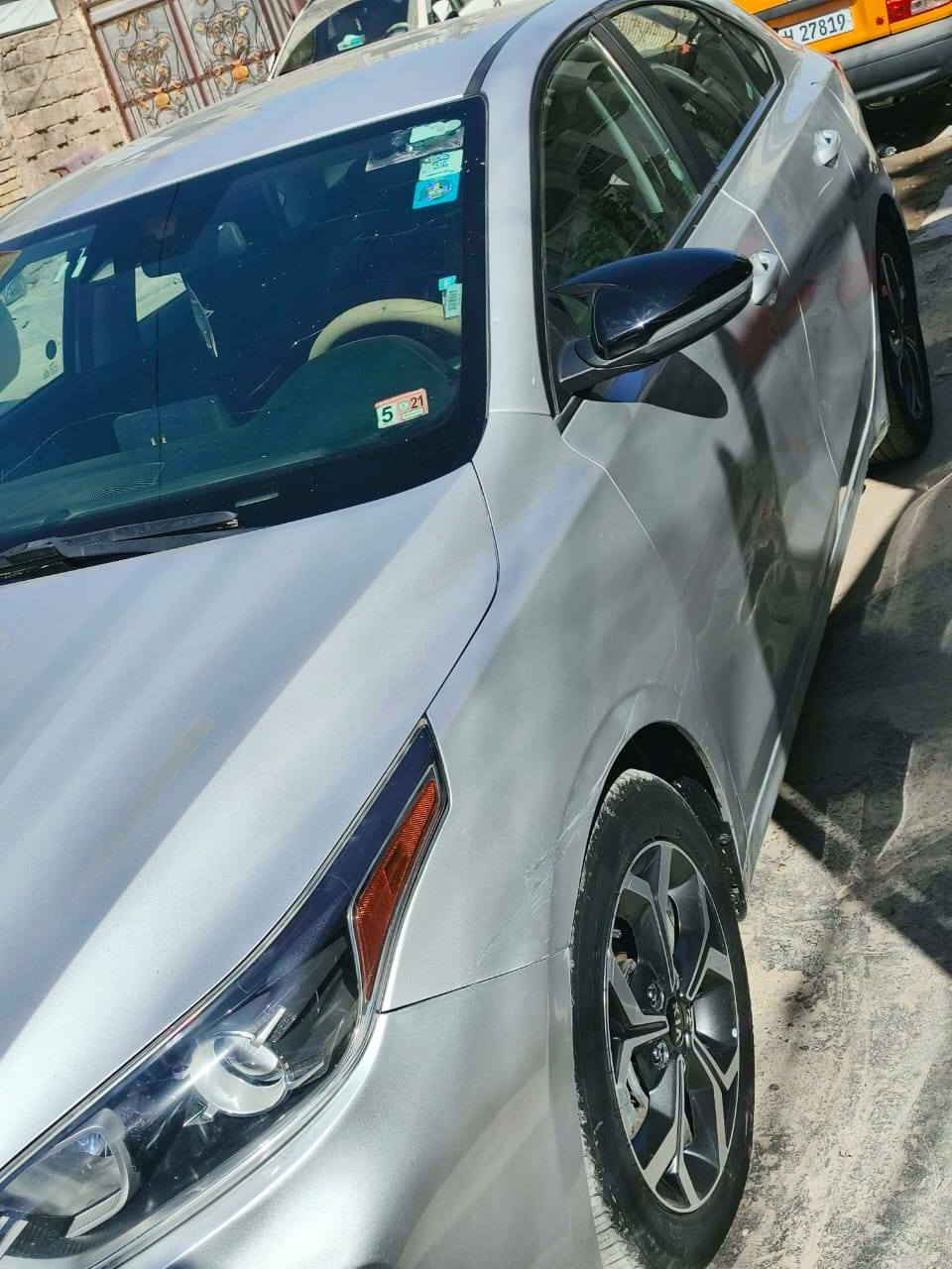 كيا فورتي موديل ١٩ حادثه جاملغ خلفي، وقبق جنطه مبدل، مكينه كير جدد تبريد ثلج مكاني بغداد سياره بسمي مشروع دولي شرط التحويل سعره ١٢٥ وبيه مجال بسيط لاتصال على الرقم ***********
