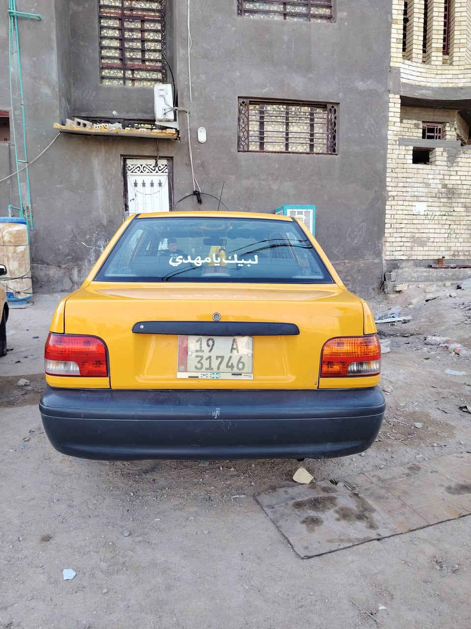 سلام عليكم ورحمة وبركاته للبيع سياره سايبه موديل 23 كفاله عامه سياره حلوه مصفره هيه  مكاني كربلاء المقدسة سعر 65 ***********
