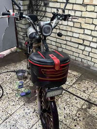 سلام وعليكم دراجه شحن للبيع جديده اي نقص ما بيها بيها سويجين عادي وريم...