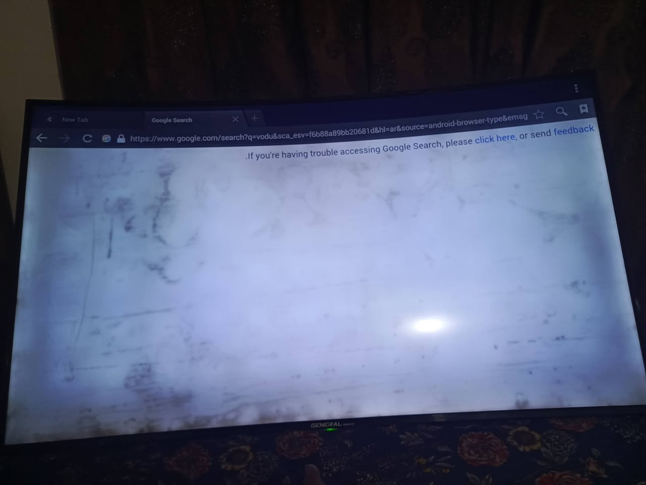 السلام عليكم 
للبيع شاشة GENERAL BRAVO
الحجم 65 بوصة الحجم الكبير
التفاصيل الباقية موجودة بالصور
شاشة منحنية ٦٠/٥٠ هرتز
كل مدخلاتهه شغالة 
2 USB
3 HDMI
يجي وياهه هدية ٢ ريمونت خاص بيهه 
وكيبل HDMI 
بيهه عطل بسيط اكو مناطق بالشاشة بيهه تضليل مثل ما واضح امامكم 
نضافة 70%

السعر 200 الف  وبي مجال للشراي 
يتفضل خاص واني خادم


**إذا كنت صاحب هذا الإعلان وتريد حذفه لأي سبب، رجاءا أرسل رسالة إلى الدعم الفني**