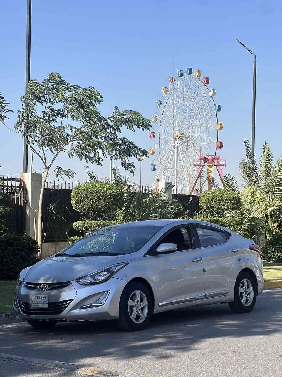 أفانتي 2015 خليجي
محرك 1600GDI
مكينه كير كفاله 
بيه ٥ قطع صبغ ابيع حزام 
تبريد ثلج منضومه جديده
صدر تعبان 
السعر 79$ 
مكان السياره بغداد حي الجامعه
☎️ ***********

