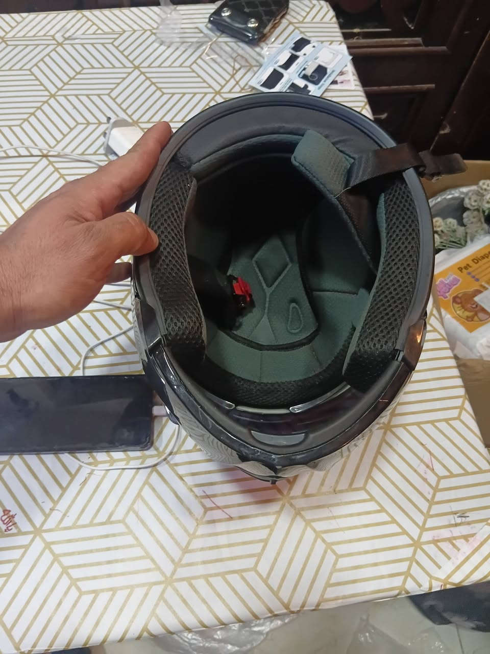 سلام عليكم عيني عندي هاي الخوذه
اعله سعر ابيع


**إذا كنت صاحب هذا الإعلان وتريد حذفه لأي سبب، رجاءا أرسل رسالة إلى الدعم الفني**