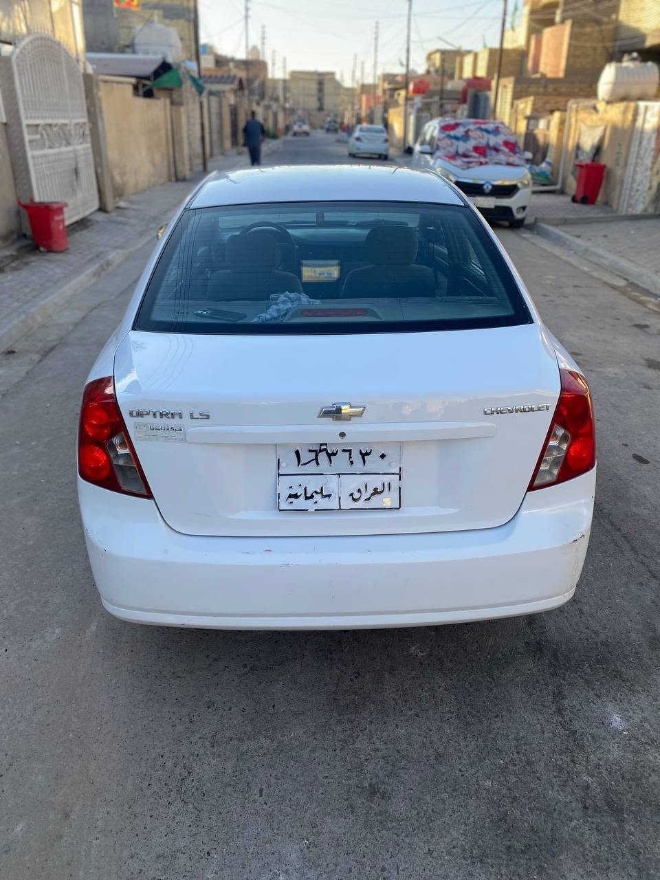 السلام عليكم 
🚘 للبيع شيفروليت أوبترا 2013 🚘

🔢 رقم سليمانية (تحويل مباشر باسم المشتري ثاني يوم)
🏢 استلام شركه 
🛣️ الممشى: 200,000 كم فقط

✅ 3 قطع صبغ فقط
✅ بدون دواخل نهائيا 
✅ الشاصي واللغود مكفولة
✅ غرامات مصفرة وما عليها أي غرامة
🫡 هزه وبراد قبل شهرين مسويها فقط سنويتها ساقطه

🔧 إدامة قبل اقل الاسبوعين ك الاتي 

- حدادية أمامية وخلفية مبدلة جديد 
- تخم تايرات جديد
- جميع قوايش المكينة جديدة
- قايش تايم كيس جديد
- قايش دينمو جديد
-ضاغطه ورولات كلهم جدد واصليات
- مشط ستيرن جديد شركه Bestارقى شركه بالسوك 
- باور ستيرن جديد
- نوزلات وبلكات  جديدة
- السياره جاهزه وما ناقصه أي شي 

❄️ تبريد ثلج
🔥 تدفئة شغالة
📺 شاشة أندرويد + كاميرا خلفية

✅ كير مكينة كفاله من كلشي
✅ العنوان بغداد العبيدي 
اخوان كلشي ذكرته بالتفصيل وشتردون بالخدمه

💰 السعر: 8300 دولار قابل للتفاوض للجادين فقط

📞 للاستفسار مراسلة الخاص أو الاتصال على الرقم: _________***********_

