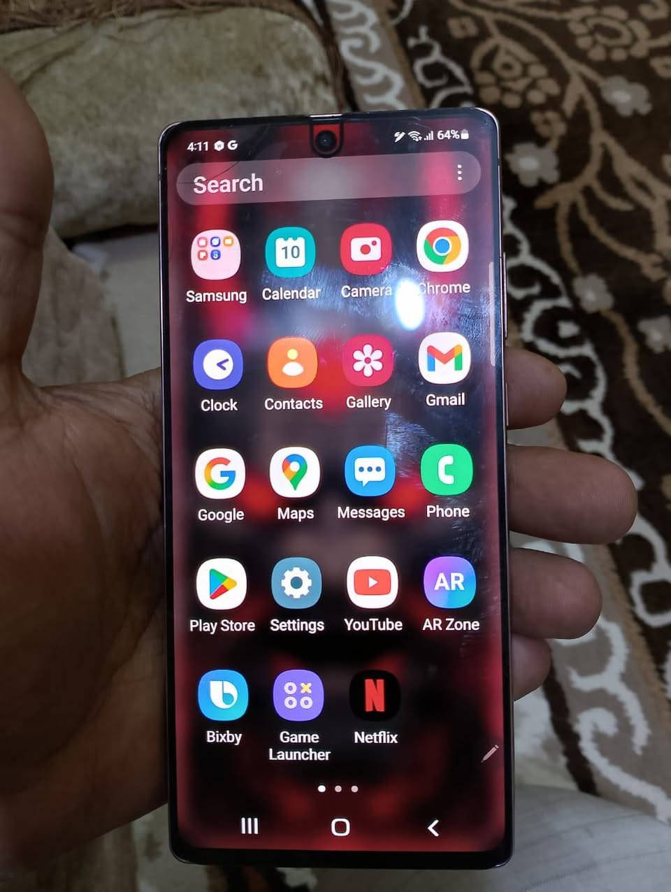 كلكسي نوت 20 العادي مو الترا g5 نسخه امريكيه شريحه وحده ذاكره 128 الجهاز وكع مني ويشتغل بس بالقلم بي كسر بالركن بسيط شحن تكنيك اتصال كامرات خير من الله بس يشتغل بالقلم لمسه واكف سعره 125 واتساب ***********
