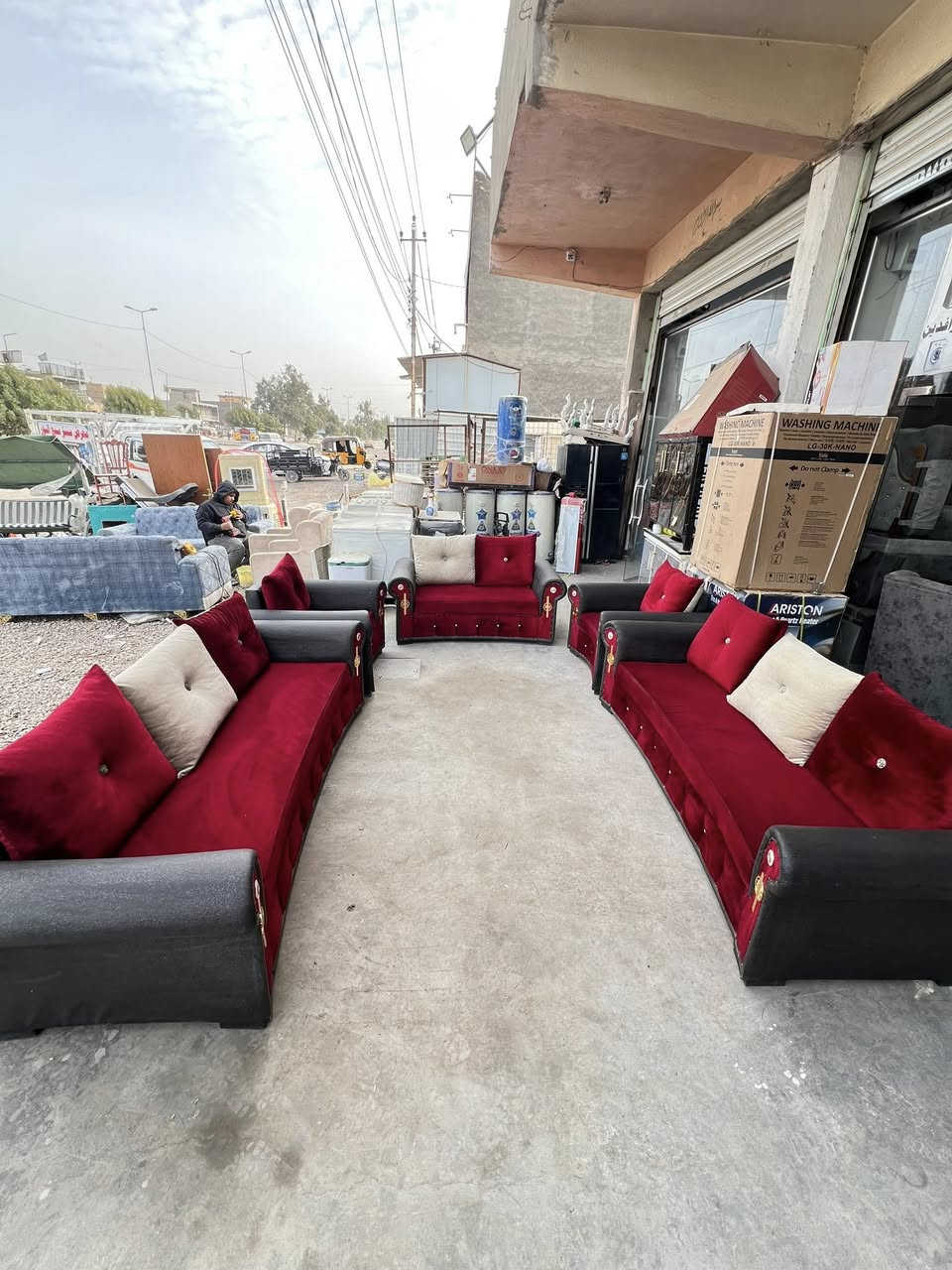 توفر داخل سنتر سبع البور تخم تركي 🇹🇷بالة 10  مقاعد  مودرن 🔥🔥🔥 زورونا عنوانة معرض سنتر سبع البور على شارع 60 مقابل مصور آلعيون وبجوار جملة المصطفى واتساب ☎️***********
