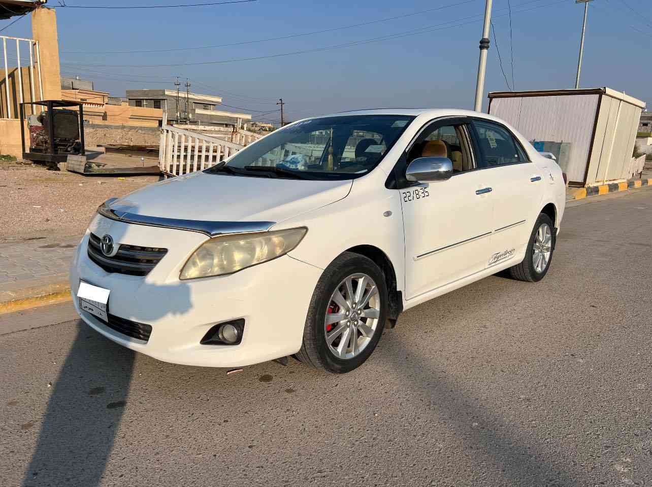 بسم الله ماشاء الله 
معرض الاصدقاء المركزي
لتجارة السيارات الحديثة 

كورلا خليجي 
2009
رقم بغداد 
مكفوله فقط بركن الباب شويه كما موضح بالصوره 
السعر 130وبيها مجال 

للاستفسار الاتصال على الأرقام التالية 
***********
***********
📍الصقلاوية مجاور محطة تعبئة وقود الصقلاوية الحكوميه
