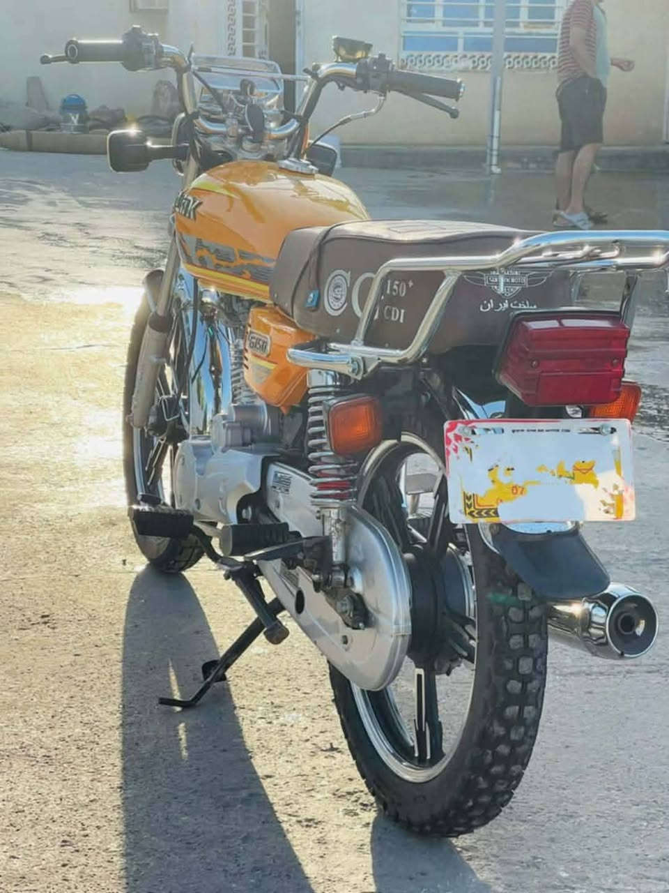 السلام عليكم
دراجه للبيع إيراني 5كير 2023سونك اصل ختومات بكل مكان حته بل ويل جانت متروكه 11 شهر مشدوده بل 2024 على وضع الوكاله أوراقها موجوده اصولي مو استنساخ سعر خاص او اتصال لون مميز مكفوله كفاله عامه حته من الشخط عنوان بغداد التاجي رقمي *********** واتساب او *********** حياكم الله
