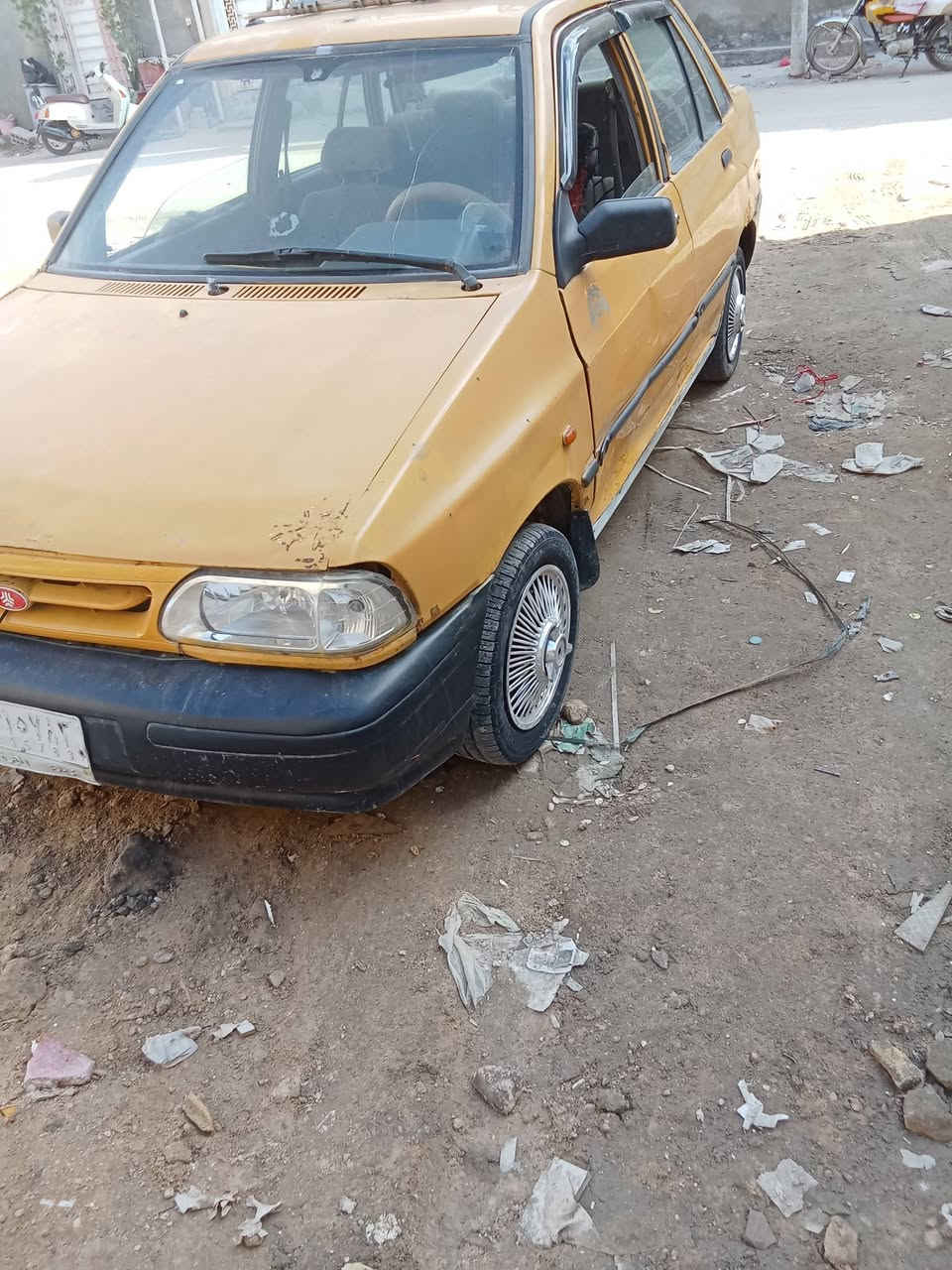 السلام عليكم سايبا للبيع موديل 11رقم كربلاء سنويه جديد مصفرة هيه وغرامات تحويل مباشره مكينه بيها بخار كير حدادية تايرات كله تمام سعرها 15ورقه مكاني كربلاء رقم التليفون ***********
