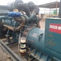 مولد دايو دوزان 625 كيف 12 سلندر انتركولر نظام حمايه برودكشن مكينه مشط...