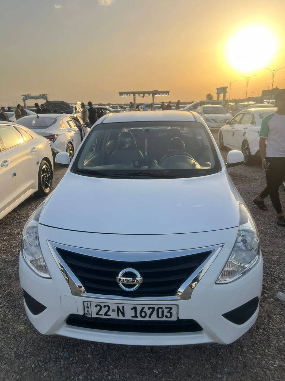 سلام عليكم نيسان سني هندي مديل 2023 كفاله بس بيه شخوط وره بل جاملغ وره سايق بس سعر 121هذا رقم راعيها***********
