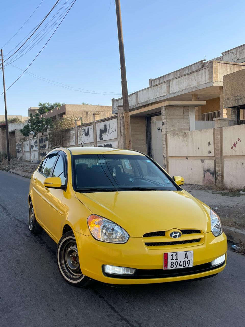 للبيع اكسنت  2008 وارد امريكي
رقم بغداد الجديد هزه وسنويه جديده 

محرك ١٦٠٠ كير توماتيك  كلو شرط 

تبريد تدفئه 

جامات كهرب 

مري كهرب 

مكانها موصل للاستفسار ***********
