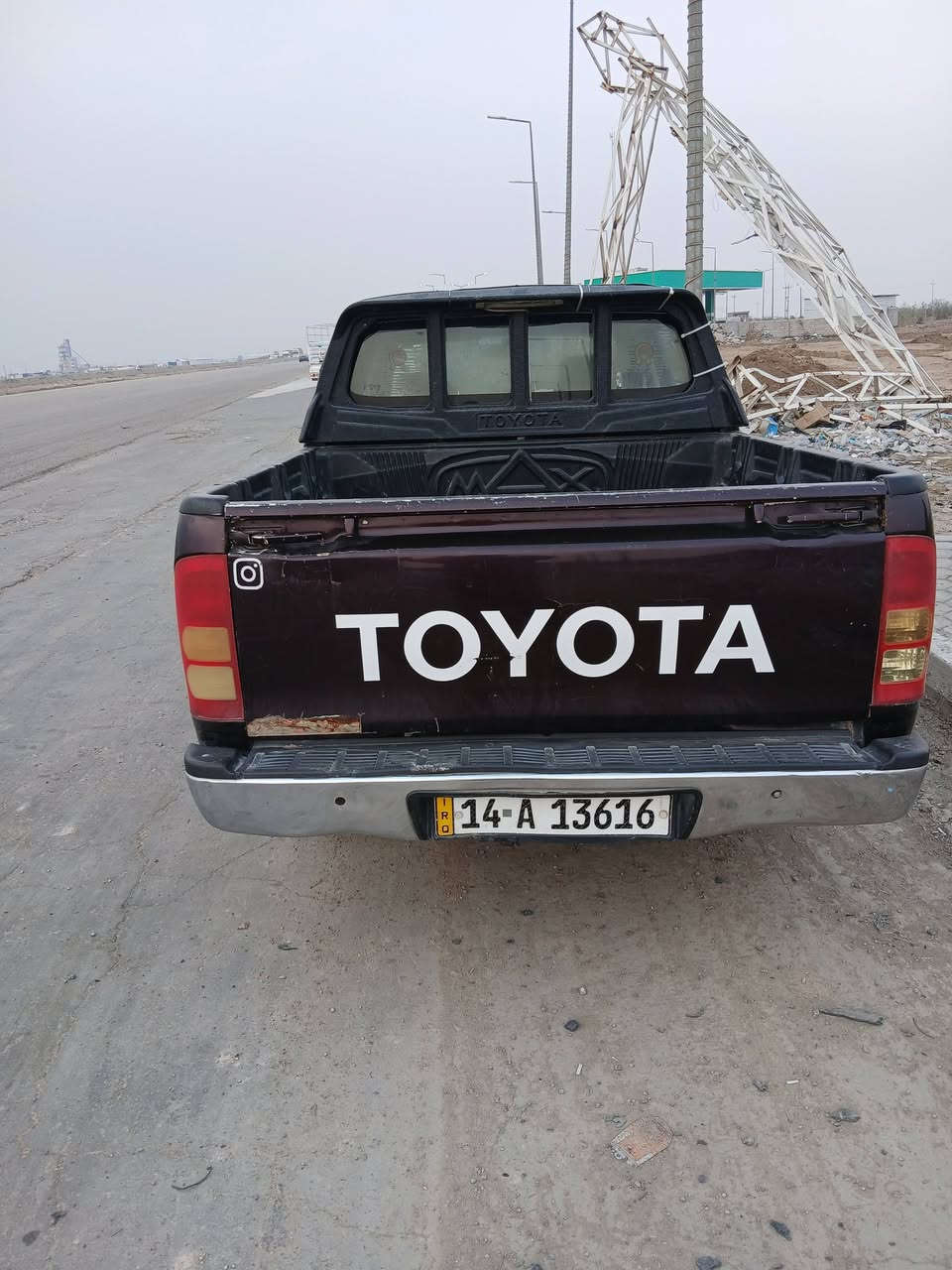 السلام عليكم متاح بيك اب  تيوتا موديل ٢٠٠٦   باقي التفاصيل اتصل ع رقم.  ***********
