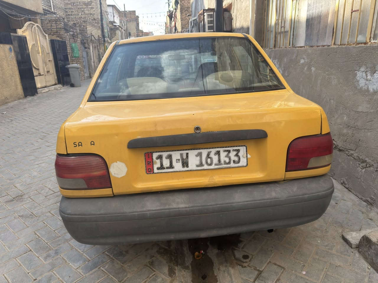 سايبه موديل 15 رقم بغداد انكليزي في بغداد السعر ٣٠وبيها مجال  كير مكينه مكفولة شواصي مفطرات  مكان السيارة بغداد م الصدر غير متواجد ع الفيس
الهاتف ***********
