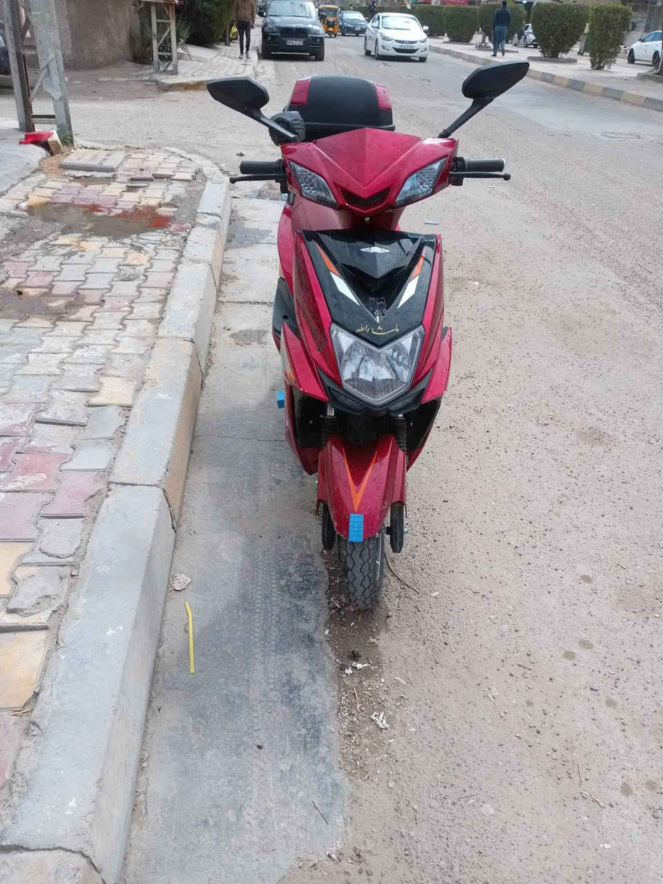 دراجه نوع سكنس من شركه MTR خفاش 2024
مواصفات
6باتري 
نضام رجوع للخلف 
لايت زنون عالي ناصي 
صندوق اضافي 
السرعه القصوى 55 km
تقطع مسافه 40k
نضام ABS مانع انزلاق
هورن طاط 
3 سرع 
كشاف ضباب امامي 
ماشيه 3000كيلو 
السعر 800 وبيها مجال 
رقم هاتف ***********
