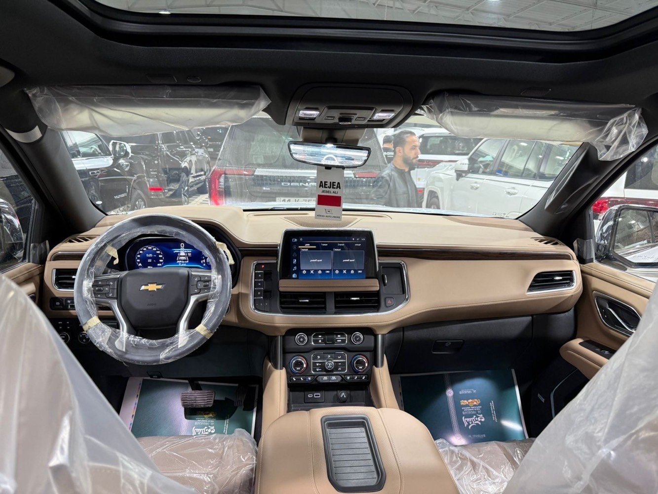 شركة الخليج العربي بغداد النهضة الشارع الثاني (*********** / *********** / *********** /***********)
السعر (98 مليون ) مع الرقم بغداد 
* تاهو برايمر زيرو 2024 رقم بغداد 
* ⁠ضمان وكالة المنصور 
* ⁠الموديل 2024 رقم بغداد
* ⁠اللون اسود العداد (زيرو)
* ⁠حجم المحرك : 5.3 Cc
* ⁠خمس كامرات محيطية 
* ⁠نظام الرفع (جكات)
* ⁠دفع رباعي (4 * 4)
* ⁠فتحة سقف (بانوراما)
* ⁠شاشة امامية بالحجم الكبير 
* ⁠علامة ضوئية سوداء 
* ⁠شاشات عدد (2)
* ⁠دوسات كهرباء 
* ⁠ردادارات تحديد مسار 
* ⁠قيادة ذاتية توقف ذاتي 
* ⁠كراسي كهرباء تبريد وتدفئة 
* ⁠جنطة كهرباء 
* بصمه تشغيل بصمات ابواب 
* رادار نقطة عمياء تحديد مسار 
* نظام تشغيل واطفاء السياره ذاتي نظام تحديد مسار
* ⁠حساس امامي خلفي 
* ⁠شركة الخليج العربي 
بغداد النهضة الشارع  الثاني ***********
السعر (98 مليون دينار) مع الرقم 
نضام البيع المباشر والمراوس (جملة مفرد)
ملاحظة:- يتوفر لدينا جميع انواع التاهو الجمسي