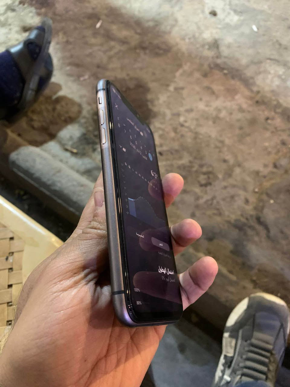 السلام عليكم 
ايفون 11 للبيع الخزن 128 الجهاز فقط مبدل شاشه اصليه فقط كله على وضعيته ومابي عطل الكاميرات والفيس ايدي وشحن لاسلكي كله شغال والبطاريه بلاديه مامبدله 79 شحن جيد جدا السعر 200 الف مكاني بغداد الكاظميه بغداد, العراق


**إذا كنت صاحب هذا الإعلان وتريد حذفه لأي سبب، رجاءا أرسل رسالة إلى الدعم الفني**