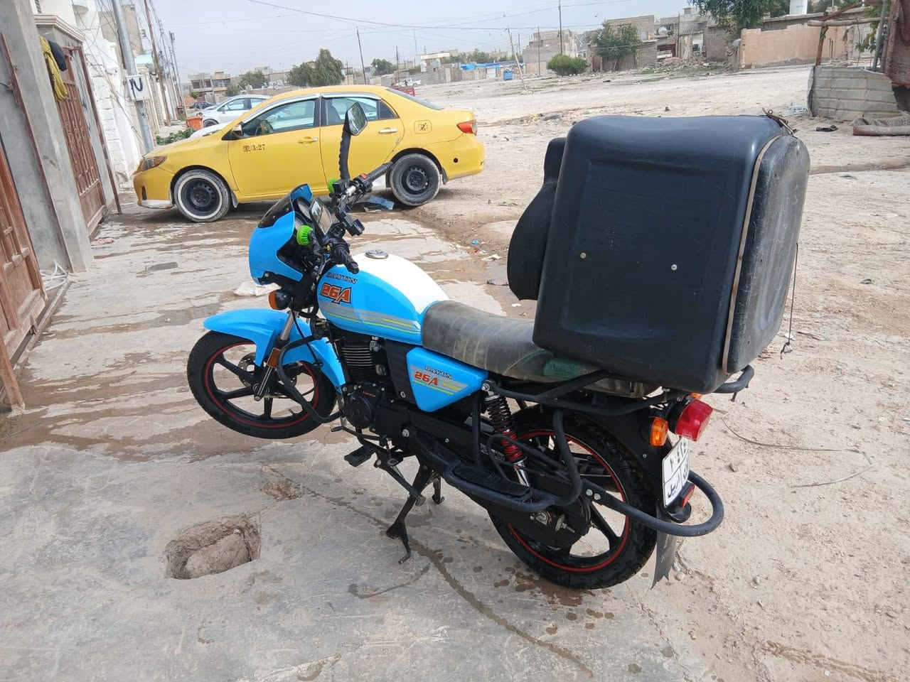 سلام عليكم
دايوان موديل 2024 شهر الـ 7
مرقمة وسنويه كاملة بأسمي 
رقم اربيل 
الدراجة نظيفة كولش مثل الصور 
مكينة كايمة مجفتة مرة وحدة فقط 
السعر مليونين و 100 الف
 وبي مجال حسب التفاهم 
شرط التحويل 
المكان صلاح الدين. سامراء 
للتواصل ***********
