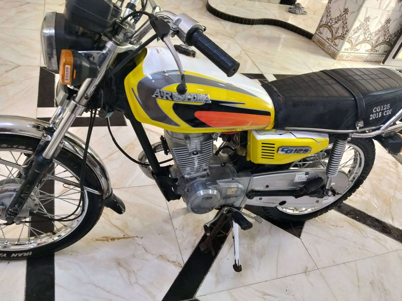 ارشا للبيع موديل 2013دراجه جديده بعدها على بلادها أوراق اصولي شرط بعدهن بجيسهن دراجة حلوه كلش كلها شغاله عنوان واسط قضاء بدره للاستفسار ***********
