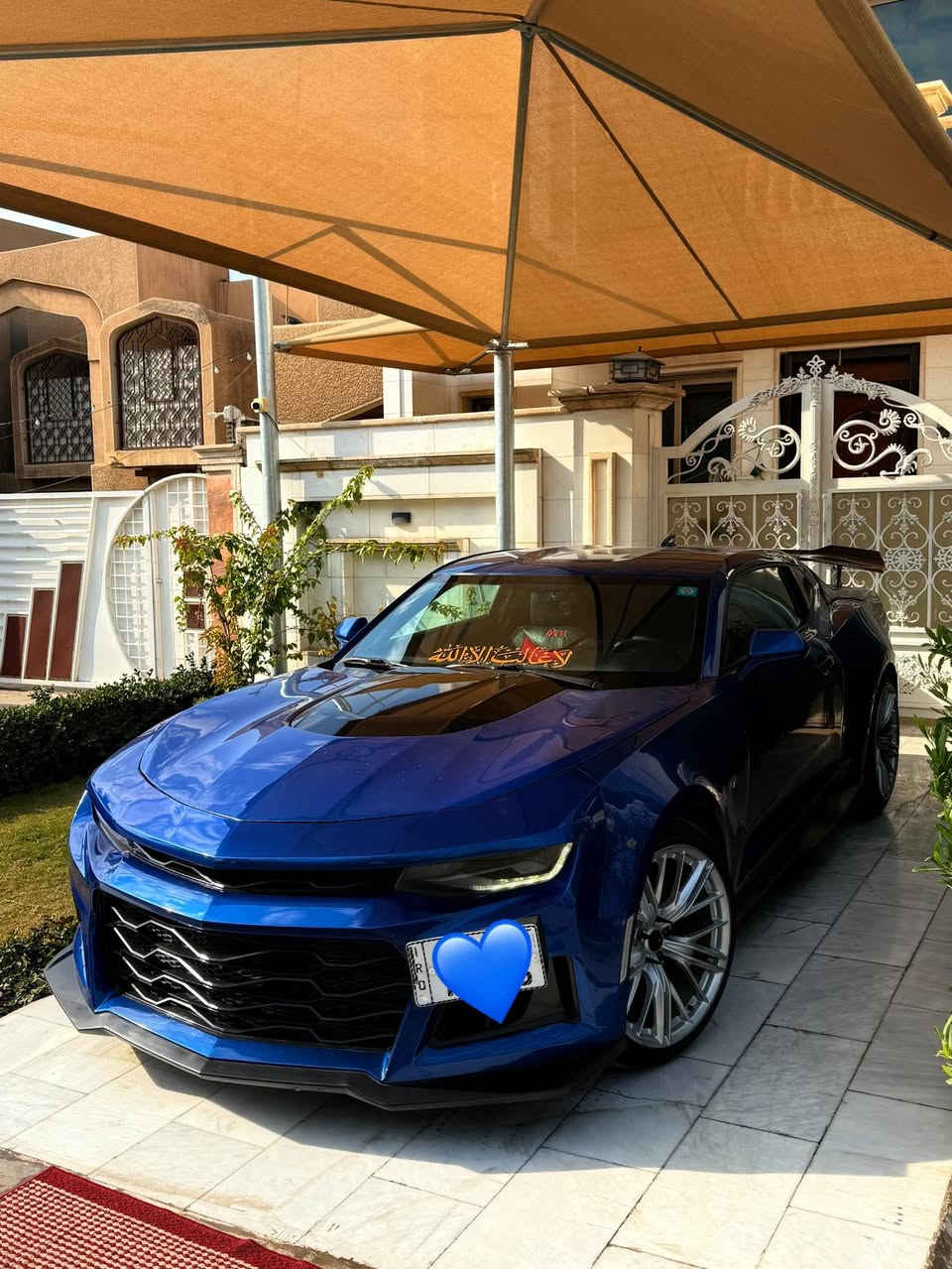 السلام عليكم 🫡 
شوفرليــت كــمــارو 
الموديل / 2016
سعة المحرك /  v6 3.6 
اللون / ازرق
المواصفات / فول عدى الفتحة
الضرر / باب السايق فقط الباقي مكفول يعني قطعه صبغ
حالة السيارة / جديدة جدا وجاهزة بدون اي نقص 
الســعــر     ((((   129$ ورقة   )))) 
 { بالنسبة السعرها جدا مناسب ورجاءا بدون كسران }

        { شارع فلسطين مقابل وزارة النقل }
                           [ للاستفسار  ]
                      [ *********** ]
