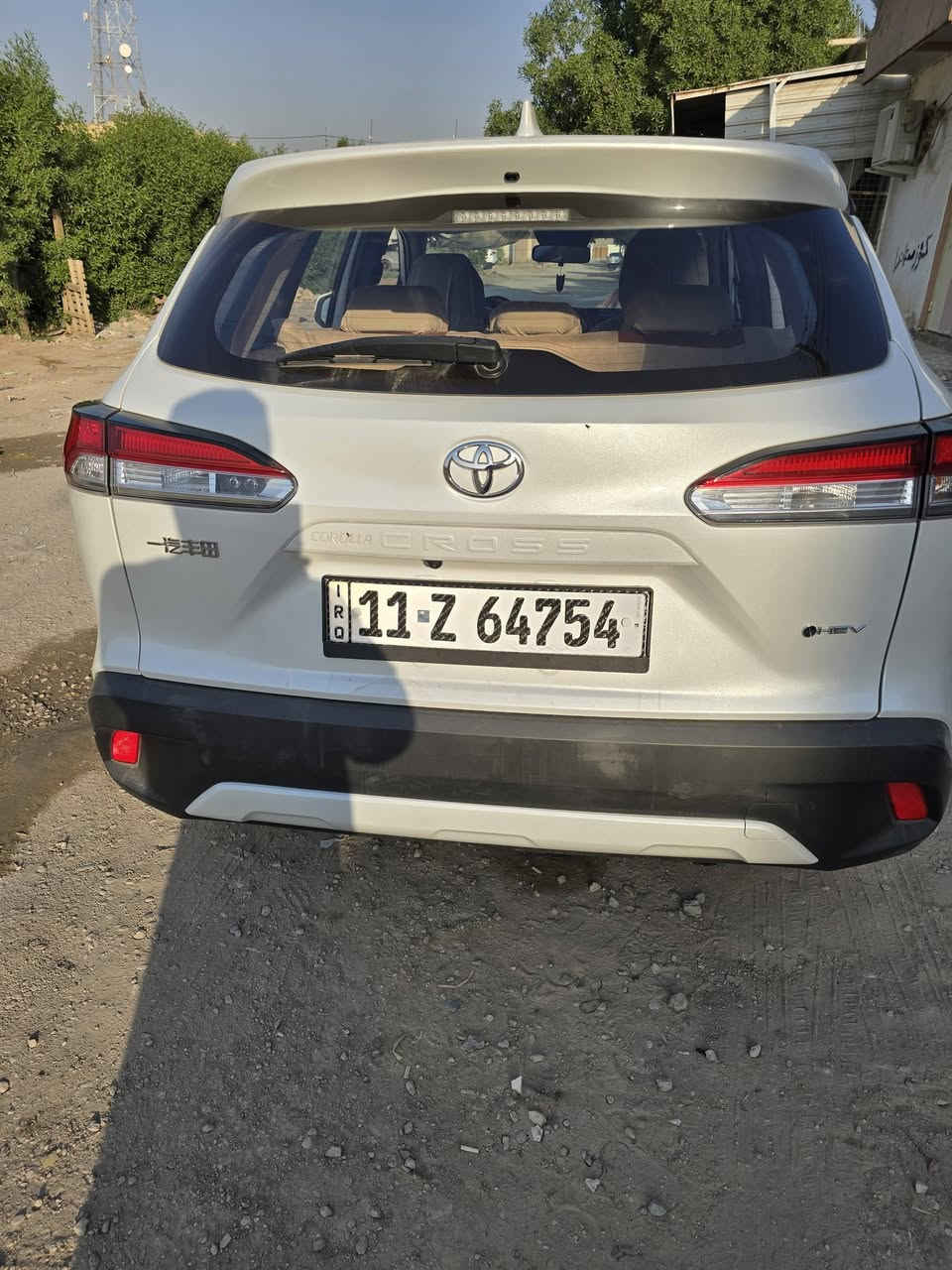 تويوتا كورلا كروس هايبرد 
رقم بغداد مشروع وطني باسمي
السعر170ورقه

‏‎موديل 2024‼️
ماشيه15الف
‏‎بصمه تشغيل 
كامره خلفيه 
فتحه سقف 
دخول ذكي
‏‎ويل كب حجم 17 
تبريد قطعتين 
‏‎هندبريك كهرباء 
‏‎شاشه كبيره 
كامره خلفيه 
اريل نفكيتر 
مكينه 2.0 
تحكم ستيرن 

‏‎

‏‎العنوان  الحله الهاشميه ***********واتساب
***********اتصال
