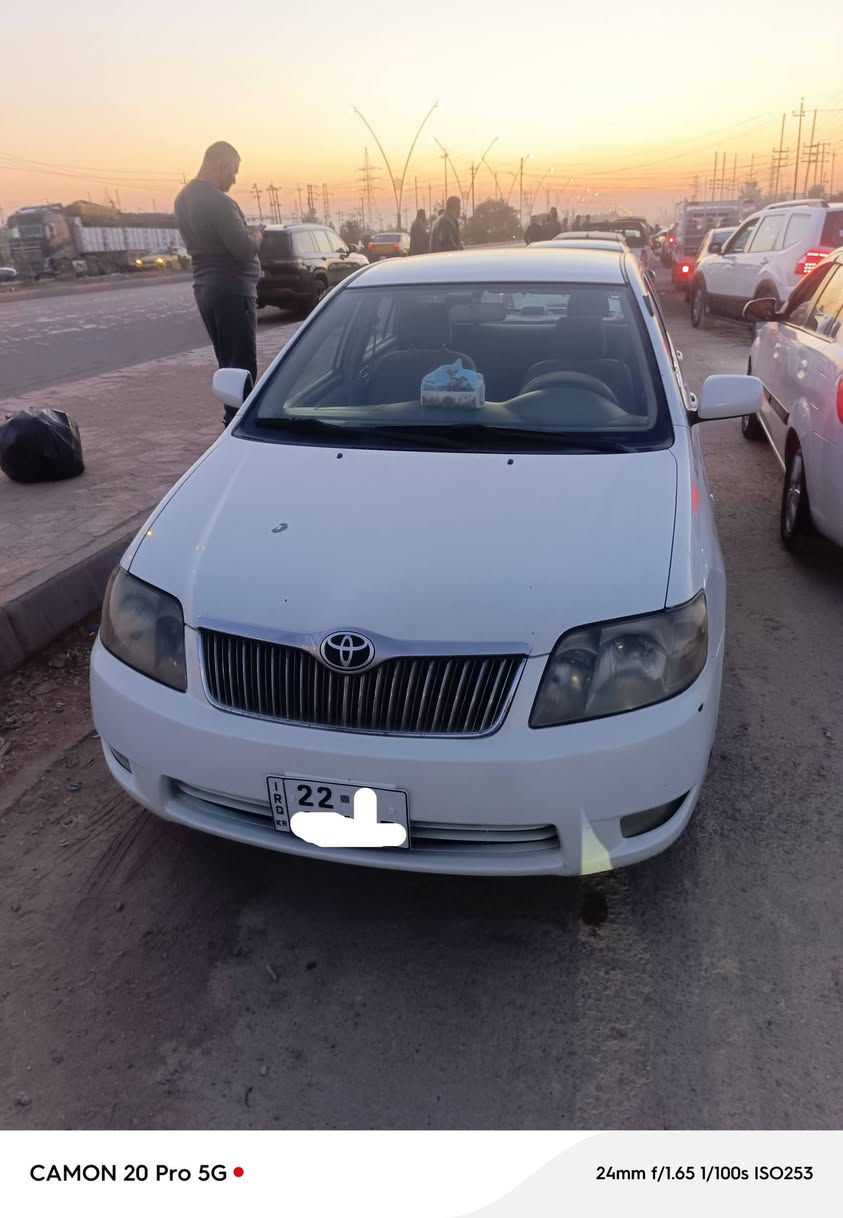 سلام عليكم 
كورلا بيكاتشو ٢٠٠٧ 

سياره خليجي كلين تايتل كفاله عامه 

بدون قطره صبغ فقط شبر بارد فقط 

مكينه ١٦٠٠ 

كير محرك كفاله عامه 

سياره جديده لوك 

مكانها بعقوبه 

سعرها ١٠٨ وبيها مجال
للاستفسار اتصل / ***********

متواجد على الخاص فقط اتصال
