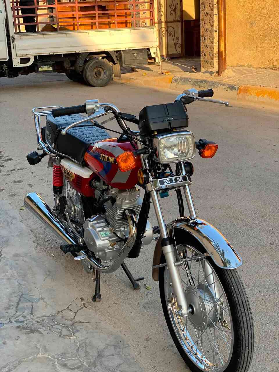 السلام وعليكم دراجه نامه للبيع موديل 26زيرو بعدها أوراق كامله لصيني موجودهالعنوان ديالى بعقوبه الاتصال ع رقم مامتواجد خاص 
(***********)
