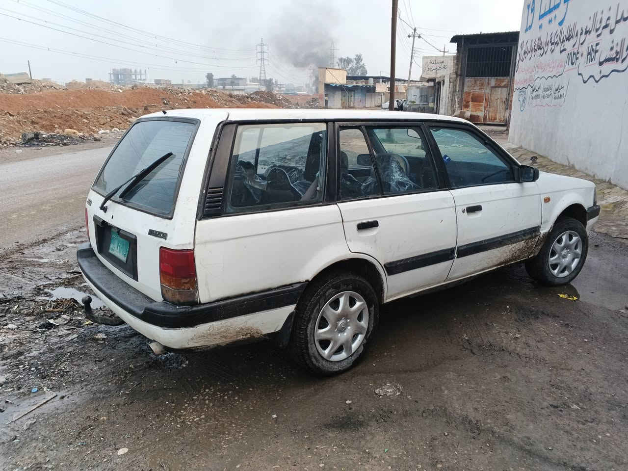 مازدا 320 بدايه نفخ ثانويه الخضراء بدون صبغ بدون صبغ جير ما بيش السعر 15.    ***********
